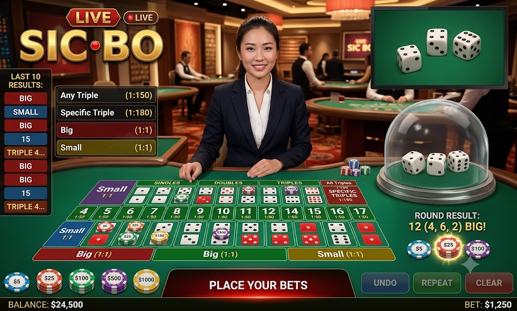 Live Sic Bo — JILI17 Philippines