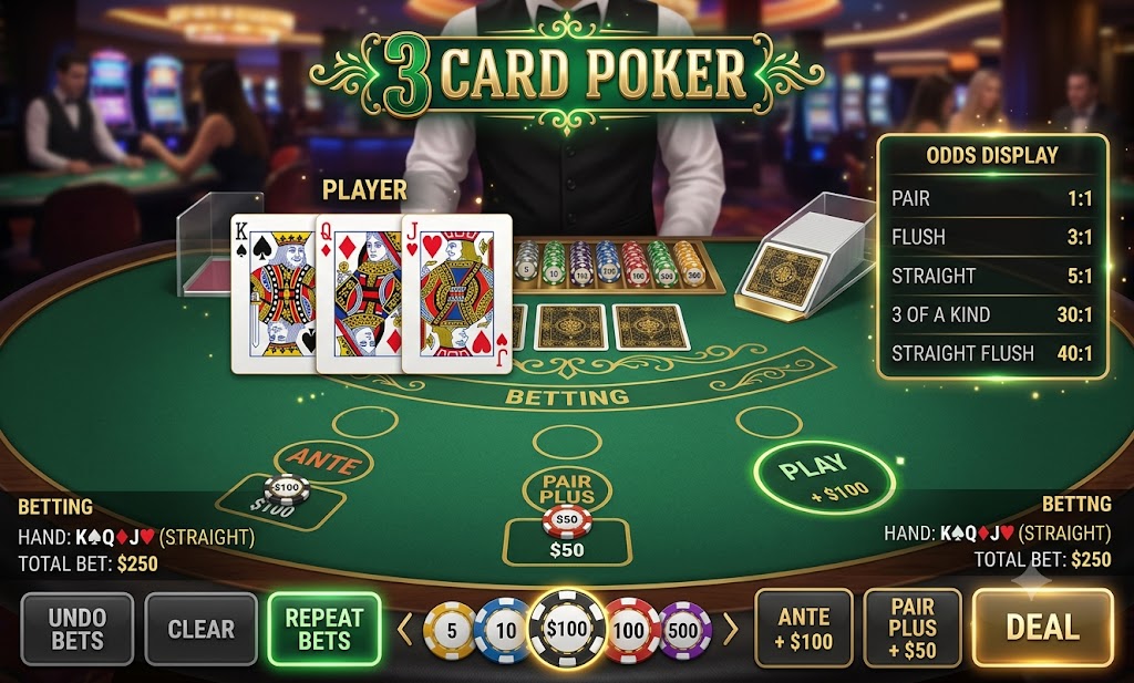 3 Card Poker — JILI17 Philippines